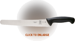 Mercer 10" Bread Knife Black