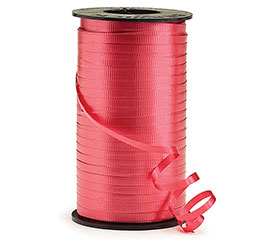 550 yd Red Curling Ribbon