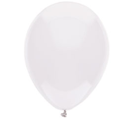 11" White Balloon 100 ct