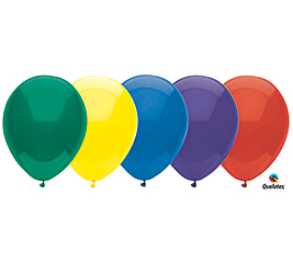 11" Asst Color Balloons 100 ct