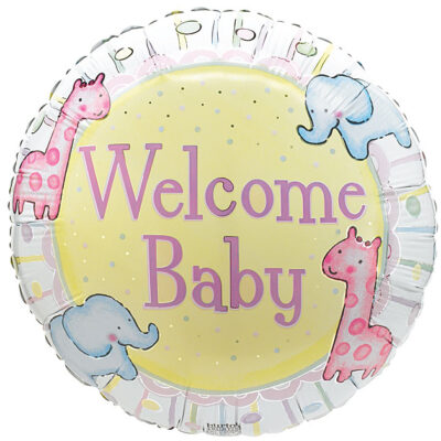 Welcome Baby Mylar A042418