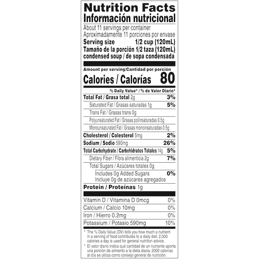 Campbell's Cream of Potato Soup 50 oz - Image 3