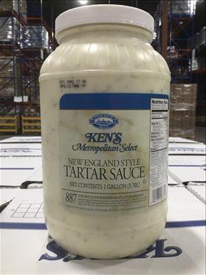 Tartar Sauce Ken's 1 Gallon