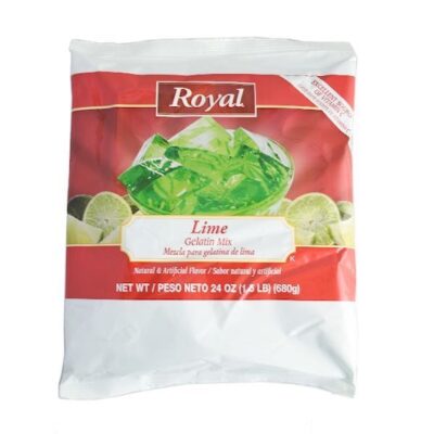 Royal Gelatin Lime, 24 Ounce
