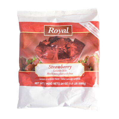 Royal Strawberry Gelatin Mix, 24 Ounces