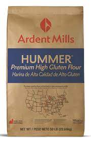 50# Bag Premium Hi-Gluten Pizza Flour Hummer
