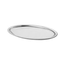 11" Oval SS Sizzle Platter