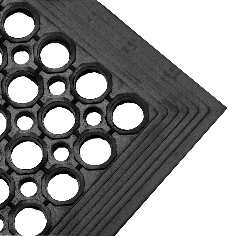 Perforated Floor Mat 3'x5' Black