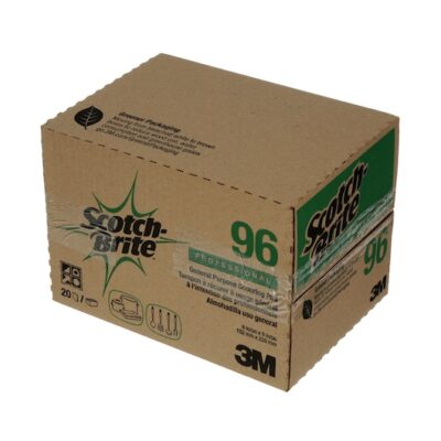 3M Scotch Brite Scour Pads 6x9 Green 20pk