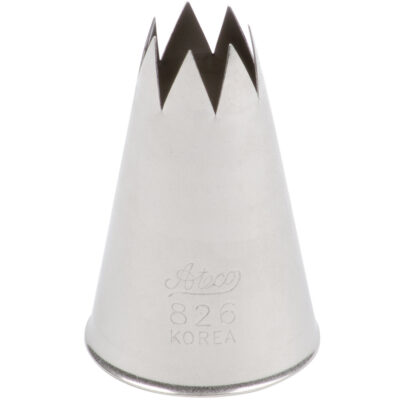 826 Pastry Tip Size 6 Open Star
