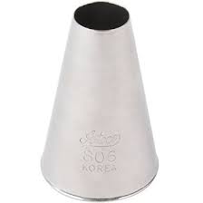 806 Pastry Tip Size 8 Plain