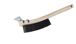 20" Broiler Brush w/Scraper
