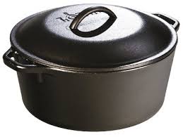 Lodge Cast Iron Dutch Oven 5qt