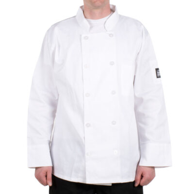 Basic Chef Coat White