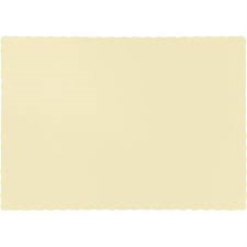 Placemat Ivory 10x14 1000ct.