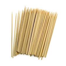 6" Wooden Bamboo Skewer 100ct