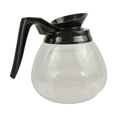BLACK Glass Coffee Decanter