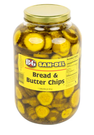 Pickles Bread & Butter 1 gallon