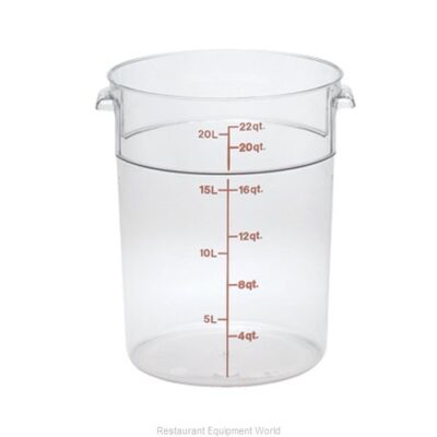 Cam Poly Round Container 22qt.