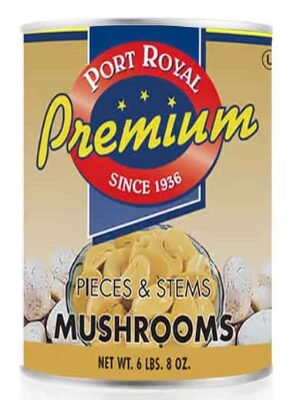 Mushrooms #10 Pieces & Stems