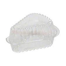 CI8-9019 Clear Pie wedge container 63 count
