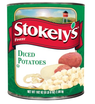 Potatoes Diced #10