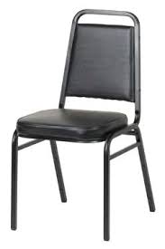 Stack Chair BLACK Frame/Uphols