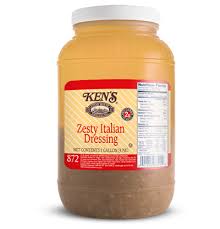 Kens Dressing Italian Zesty 1gal