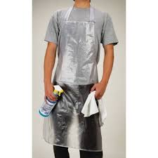 Vinyl Bib Apron Clear