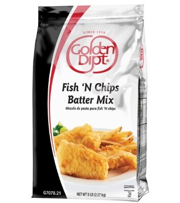 Golden Dipt Fish & Chip Batter 5#