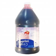 JHS Strawberry syrup 1 gallon