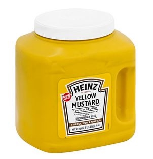 JUG mustard 104oz