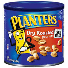 Peanuts Dry Roasted #10 Planters