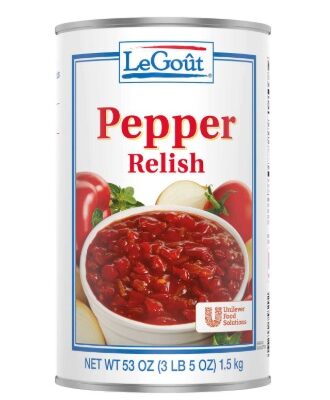 Pepper Relish #5 can