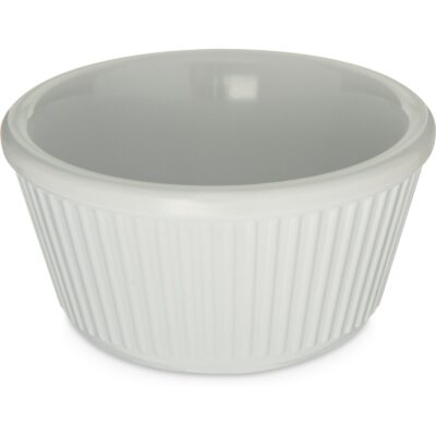 4oz White Ramekin Fluted