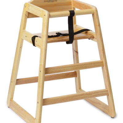 Wooden High Chair NATURAL