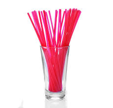 Sip Stix 8" Plastic 500 ct.