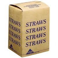 Straws Wrapped 7 3/4" 500ct. box