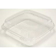 Clear 8x8 Take Out Container 25 count