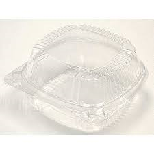 YCI8-1160 Clear 6x6 Take Out Container 125 count