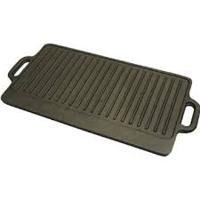 Winco Cast Iron Griddle 20x9