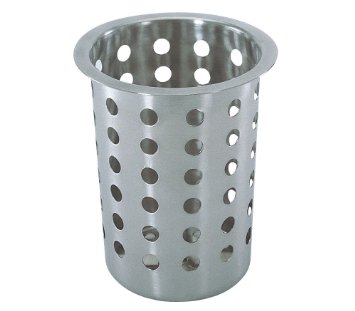 Stainless Perforated Flatware Cylinder
