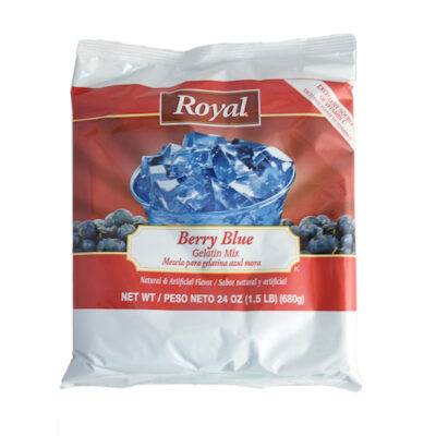 Royal Berry Blue Gelatin Mix, 24 Ounces