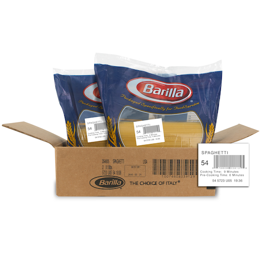 Barilla Spaghetti Pasta 20# Bulk