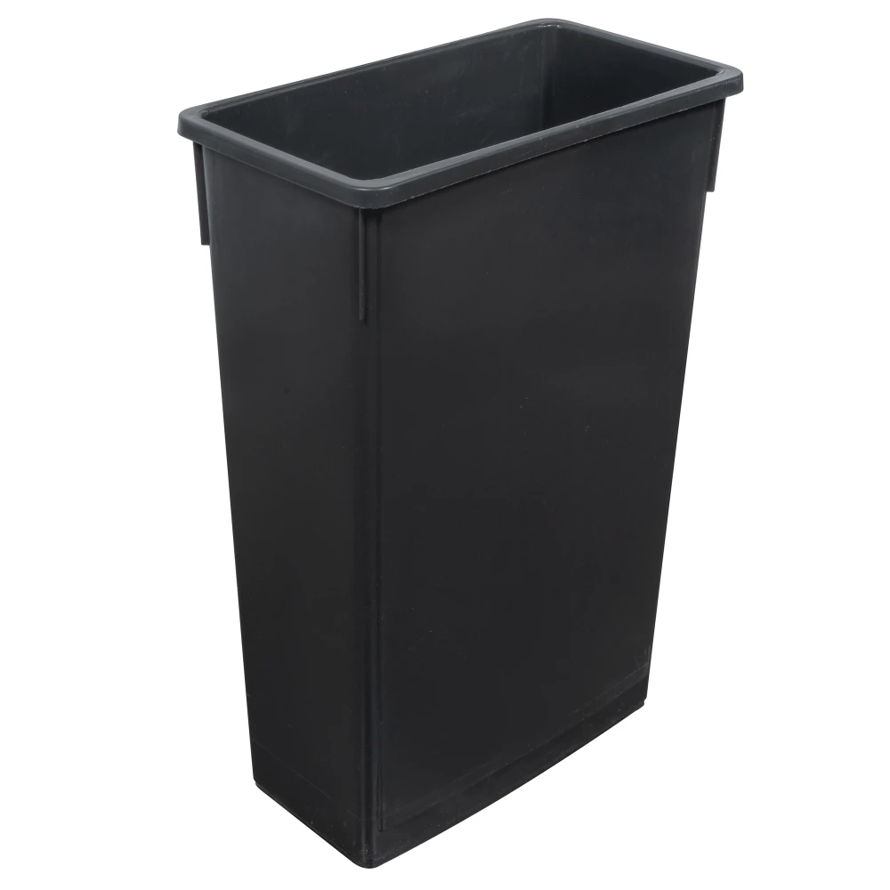 Winco PTC-23K 23 gal Rectangle Slim Trash Can