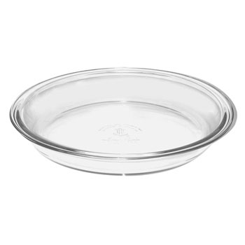 "9"" Glass Pie Plate"
