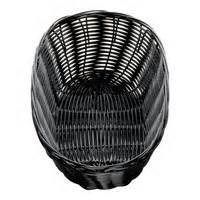 Black Wicker Basket 10x7x3.25"