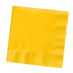 School Bus Yellow Bev Nap 50ct