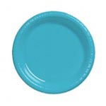 Bermuda Blue 7" Plastic Plate