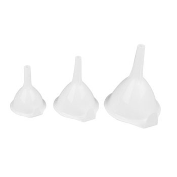 Plastic Funnels 3 pc